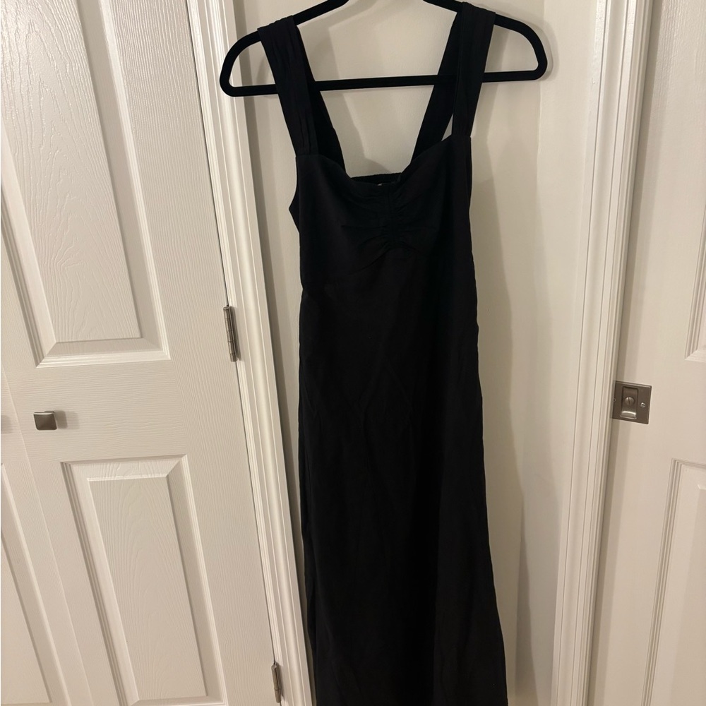 Nordstrom Black Midi Dress